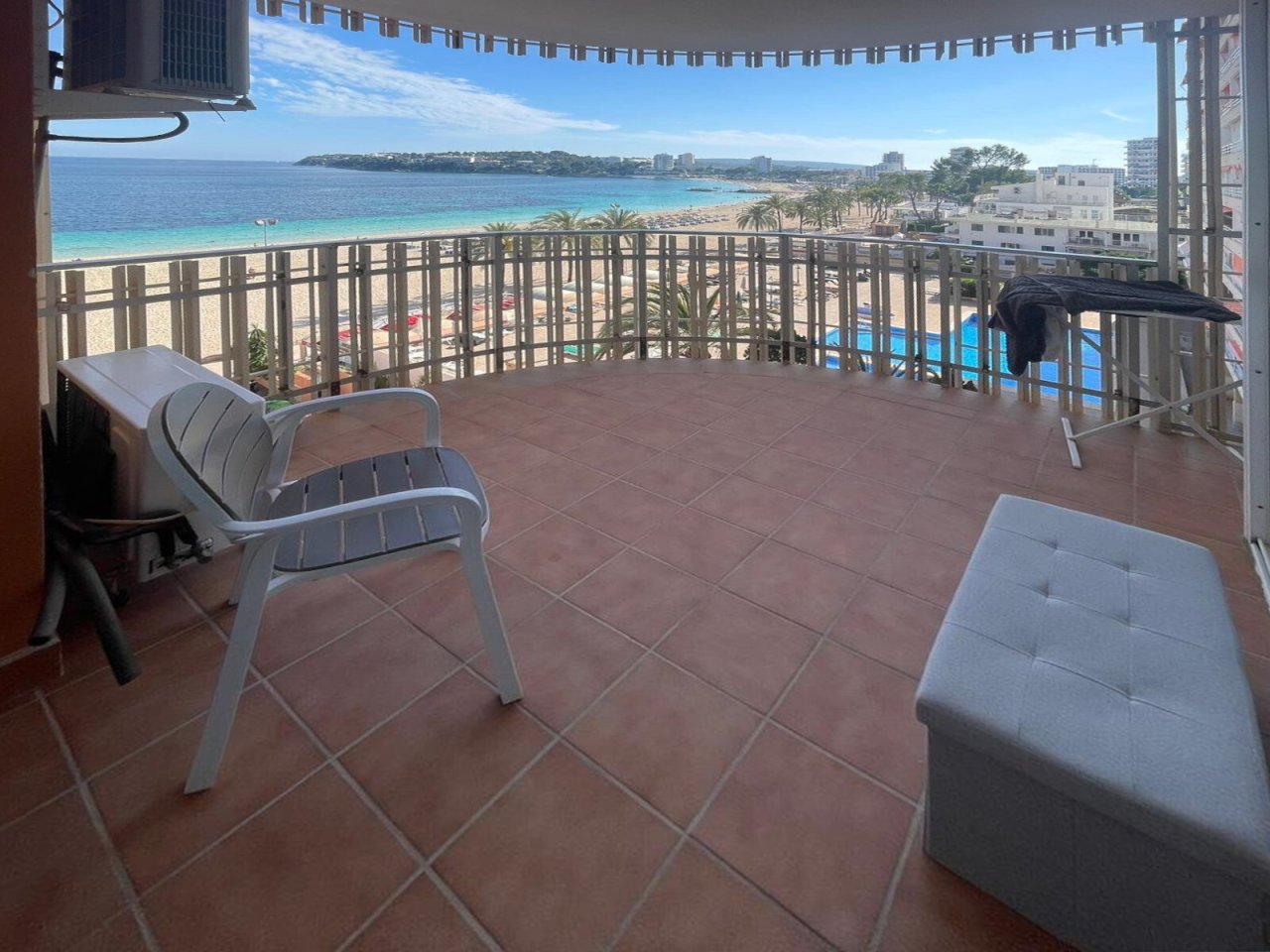 Terrasse von der Traumwohnung Magaluf