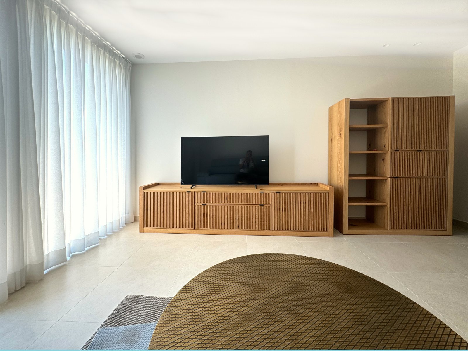 Schlafzimmer in der Luxus Wohnung in Palma