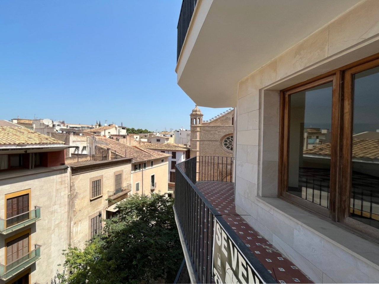 Balkon mit Blick