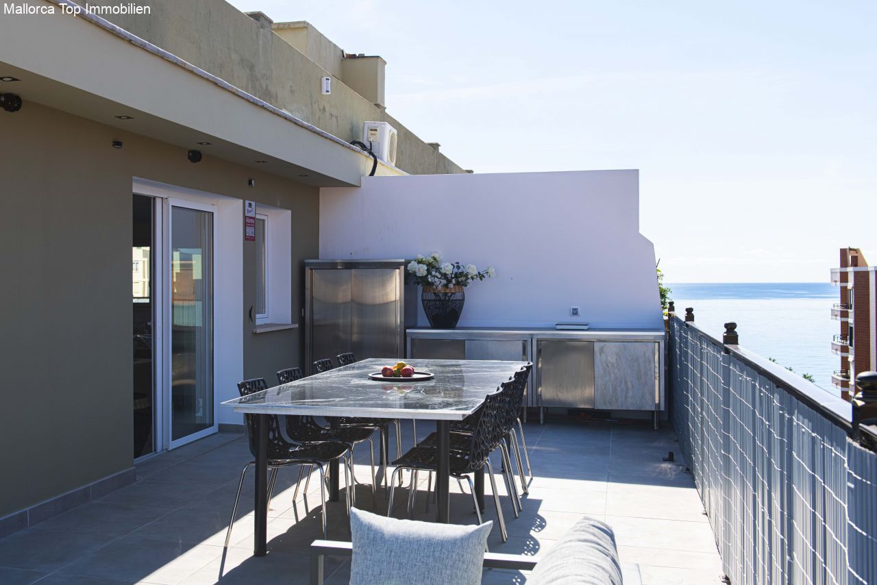 Terrasse mit Meerblick