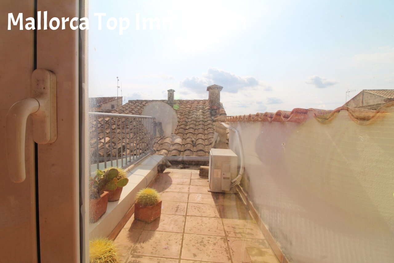 Haus Llubi Blick von der Terrasse