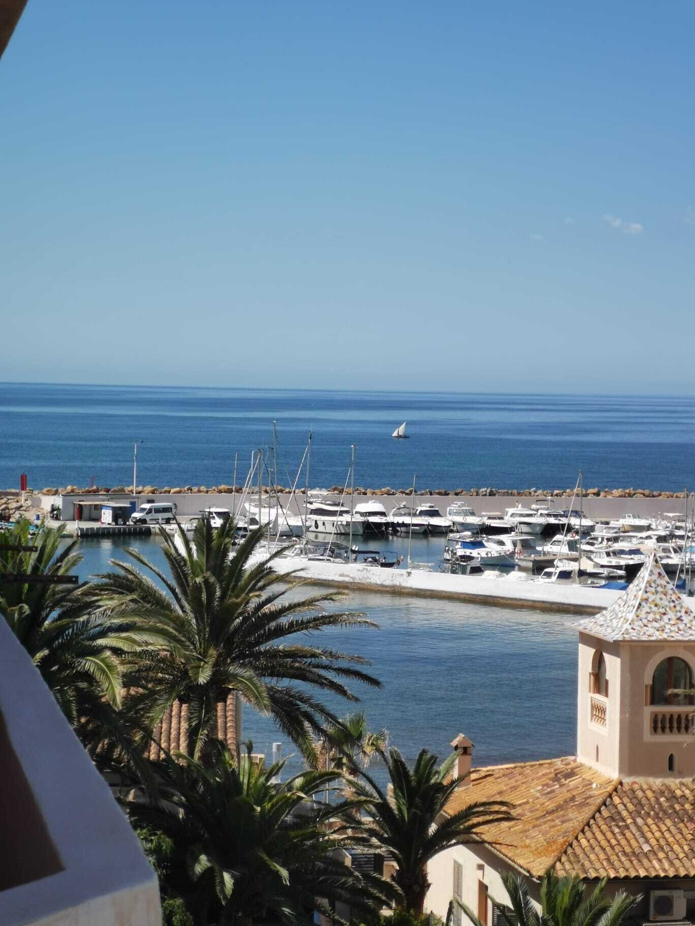 Blick von der Terrasse Piso Palma de Mallorca