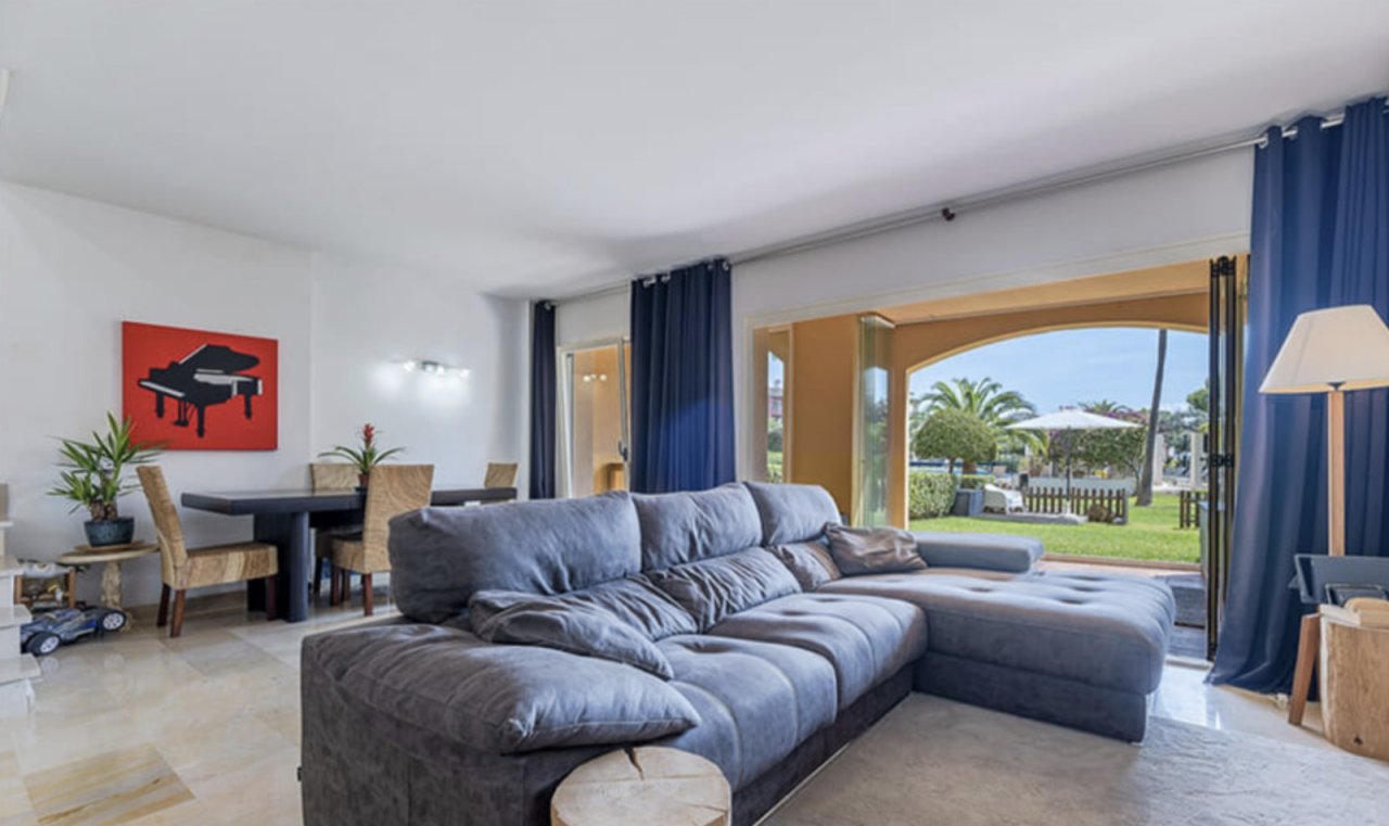 Wohnzimmer Erdgeschoss Wohnung Santa Ponsa