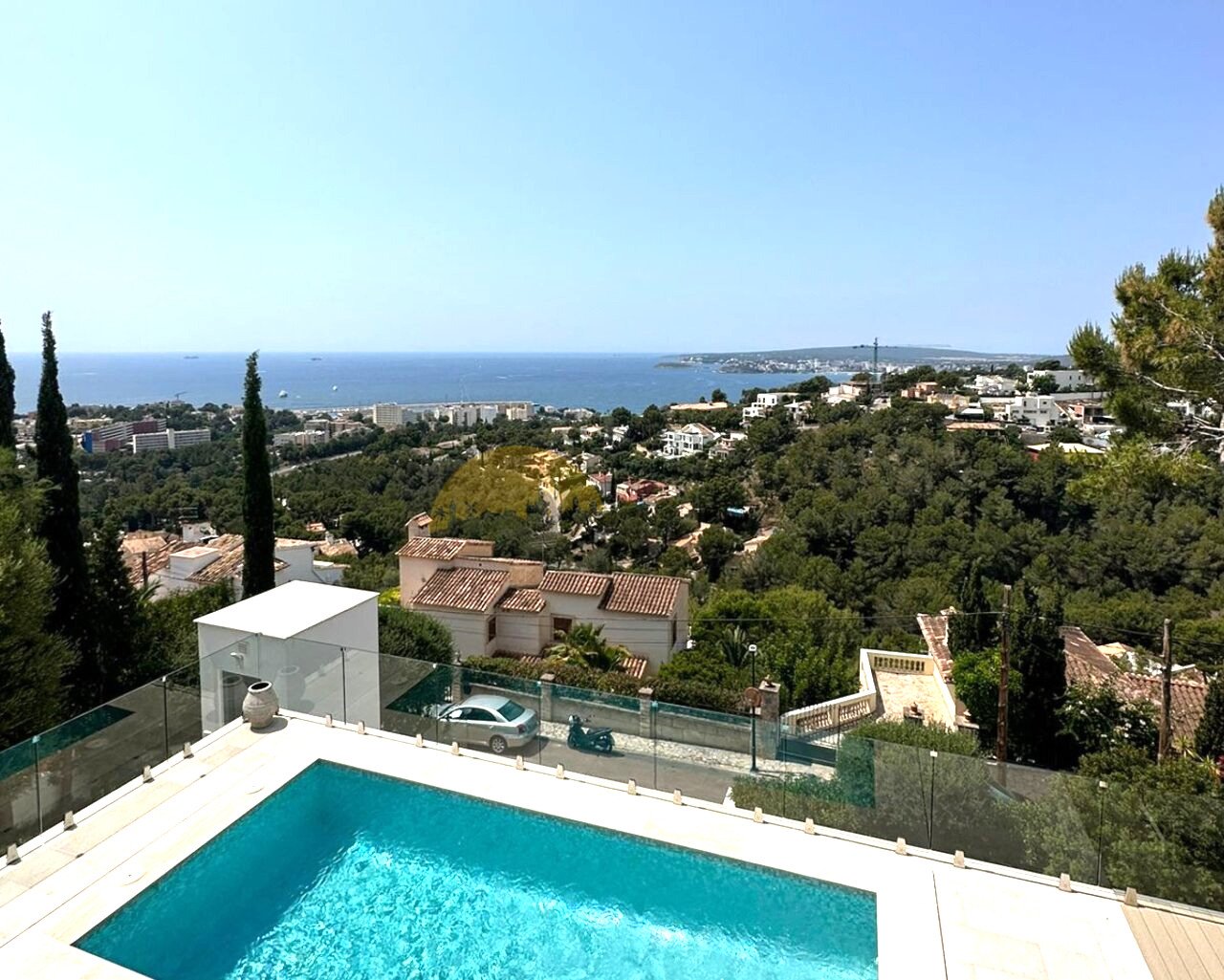 Pool mit Meerblick