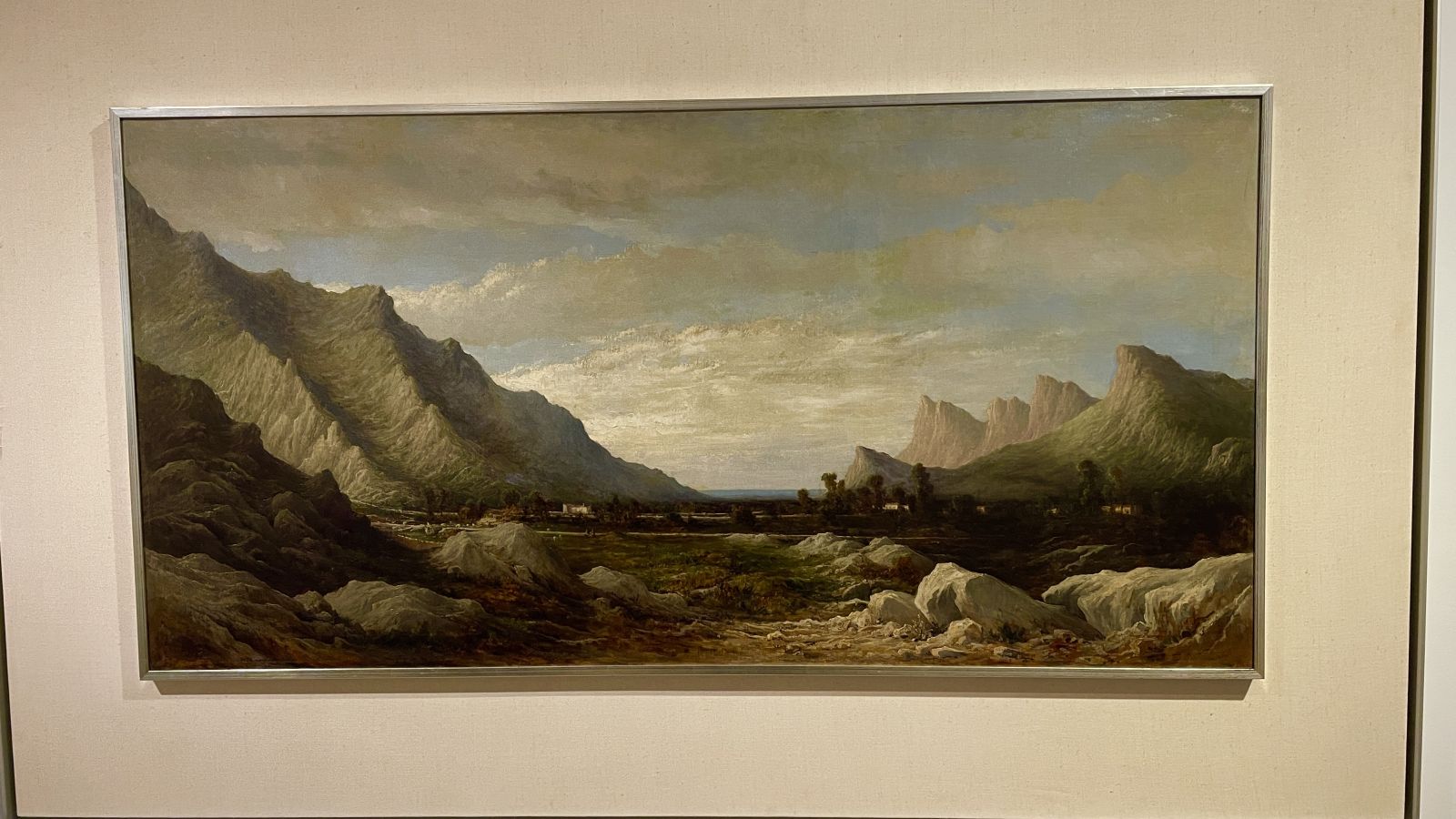 Historisches Gemälde im Museo de Mallorca Altes Gemälde im Museo de Mallorca im Palacio Aiamans in Palma