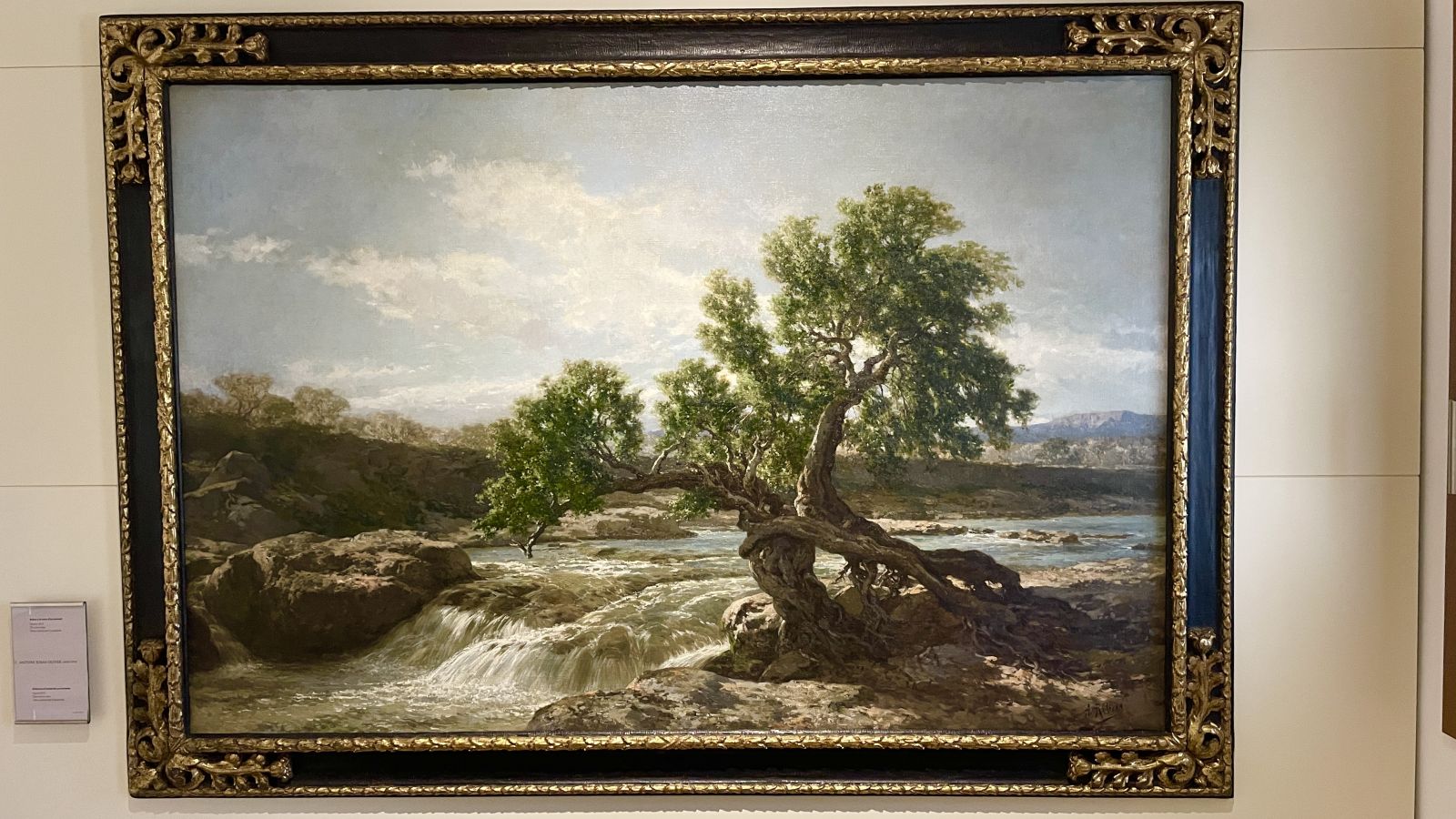 Gemälde an historischer Wand im Museo de Mallorca Altes Gemälde an Wandstruktur im Museo de Mallorca