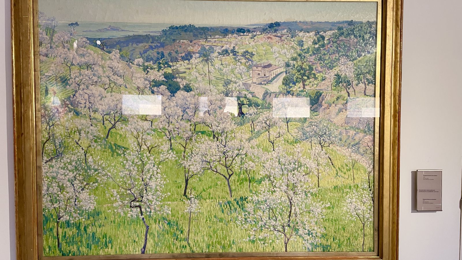 Historisches Gemälde mit Szenendarstellung Historische Szene auf Gemälde im Museo de Mallorca in Palma