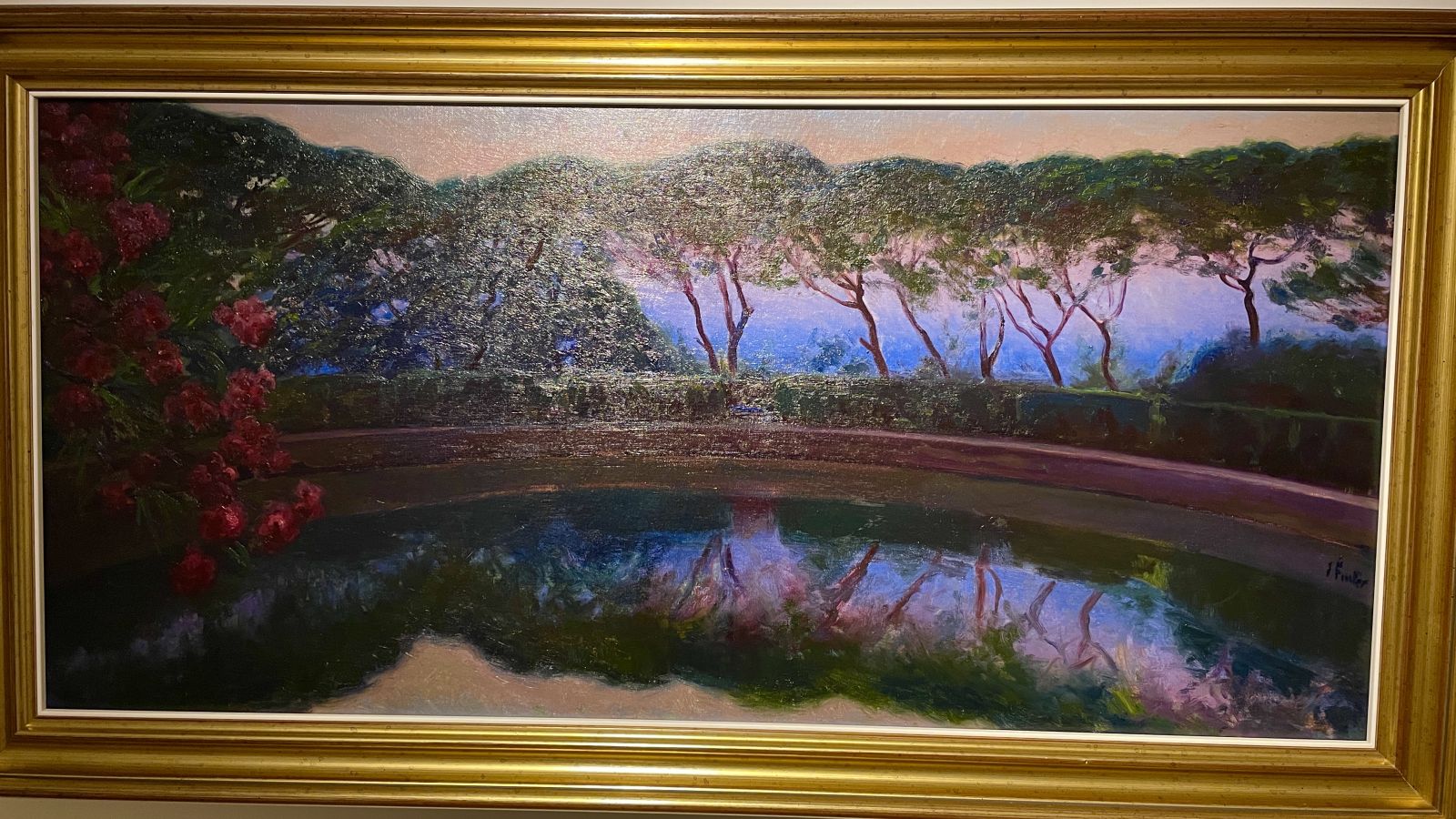 Gemälde aus der Sammlung des Museo de Mallorca Altes Gemälde in der Ausstellung des Museo de Mallorca