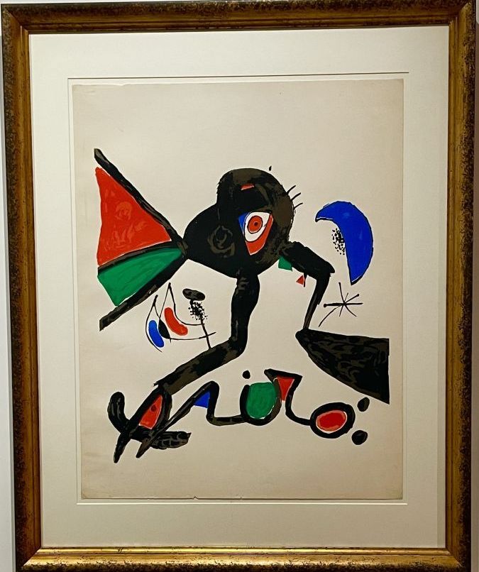Joan Miró im Museo de Mallorca Miró-Gemälde im Museo de Mallorca